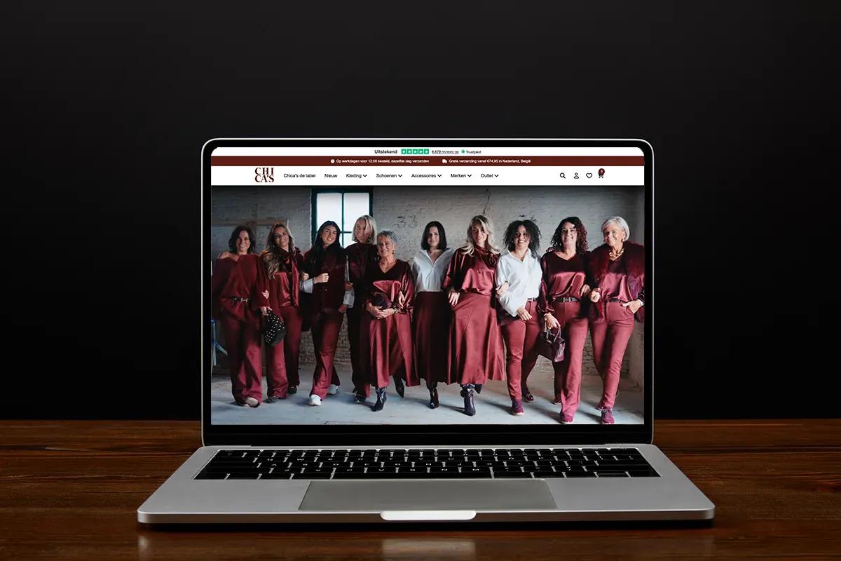 Nieuwe webshop en app voor Chica’s Mode